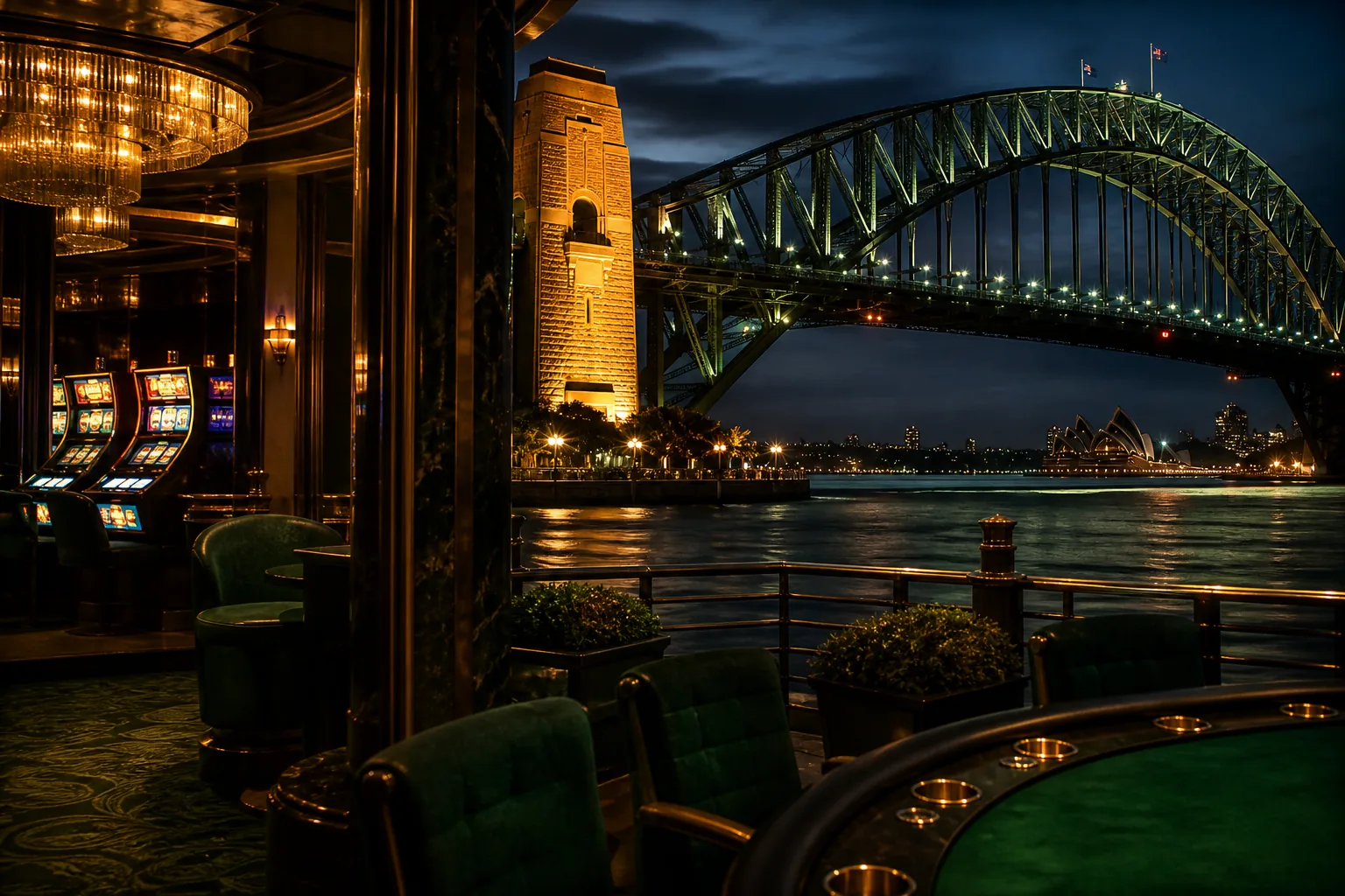 Editorial city guide graphic for Nine Casino readers in Sydney, NSW