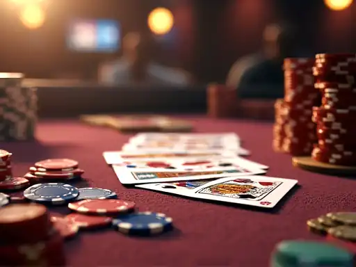 Diverse online casino lobby cards in browser style layout