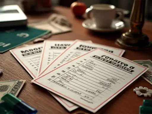 Reviewer desk with bankroll notes and Nine Casino test checklist