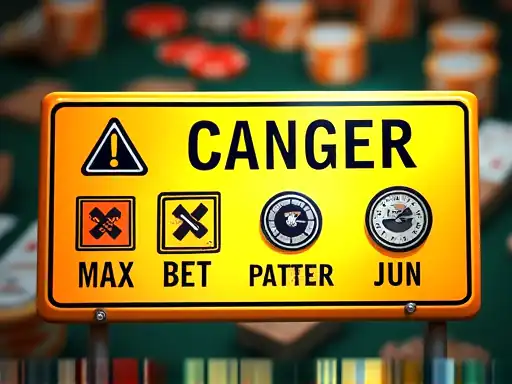 Warning-themed wagering checklist for bonus compliance risk